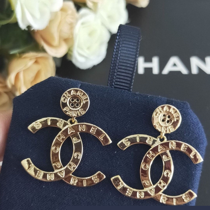Ch*el earrings